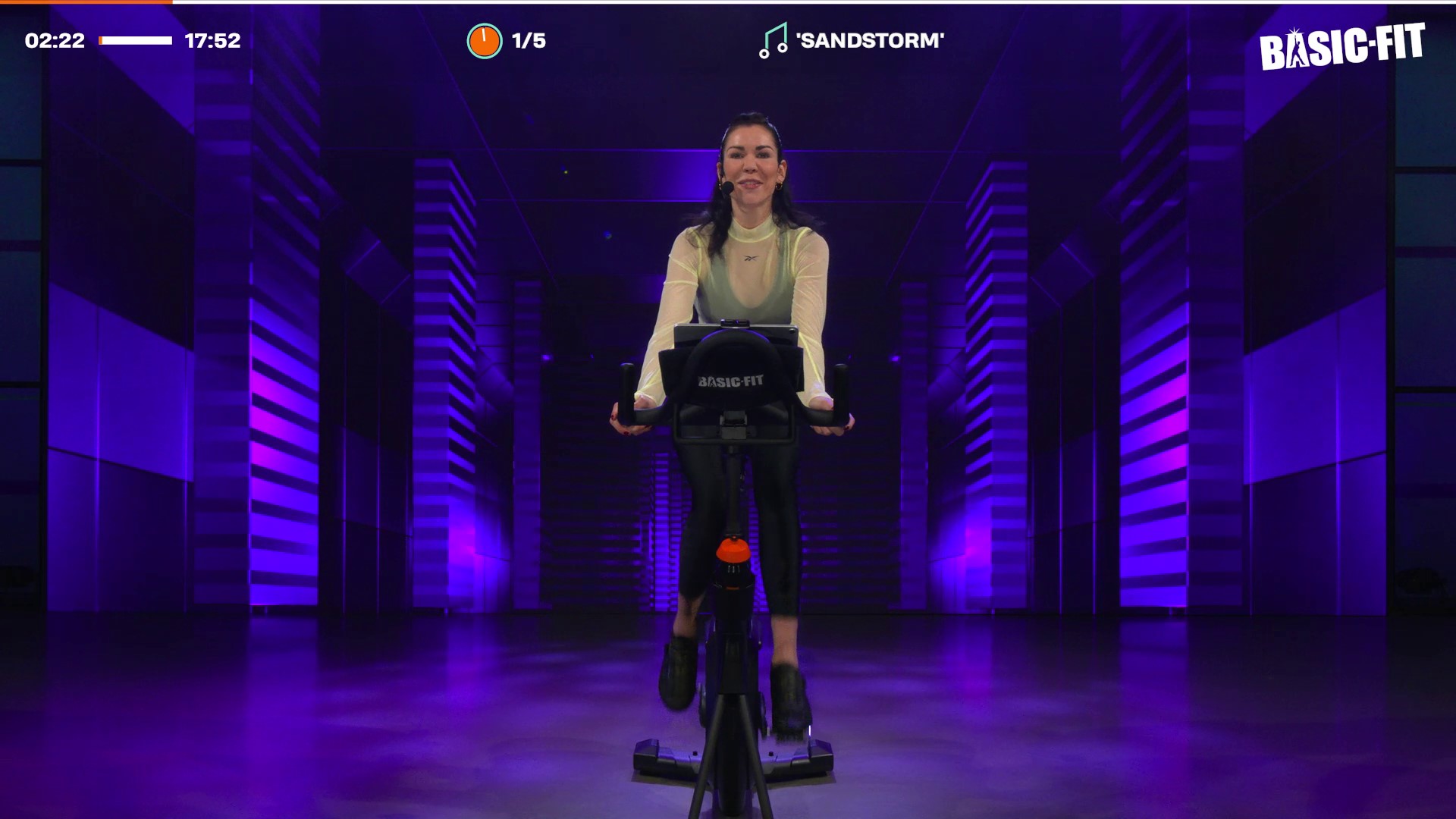 Virtuell radfahren Rhythmische fahrten